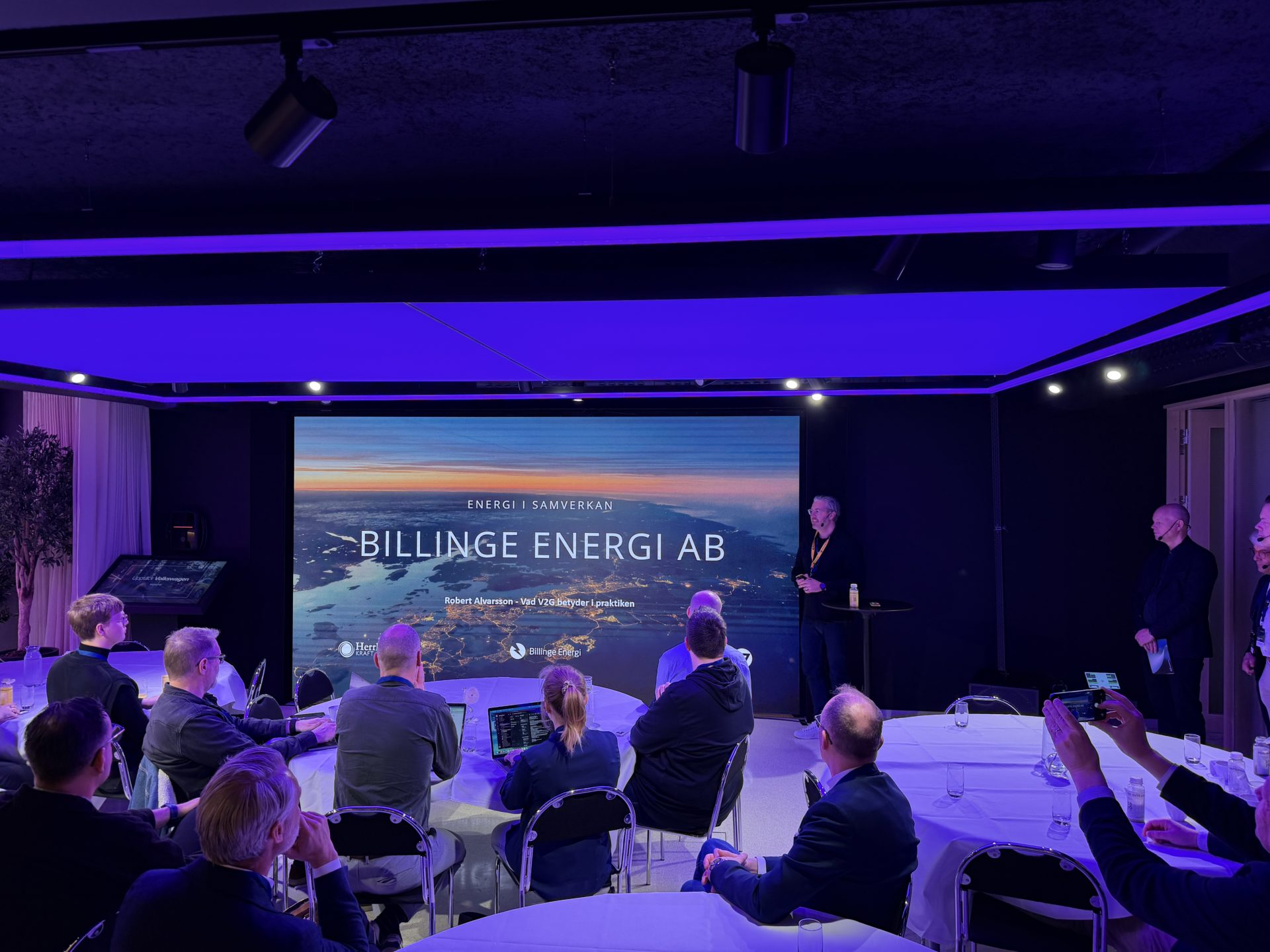 Dubbelriktad laddning, flexibelt energisystem