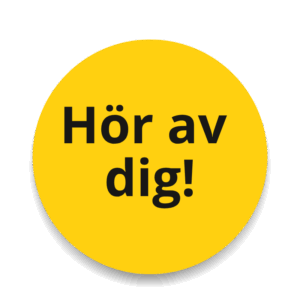Hör av dig till oss knapp