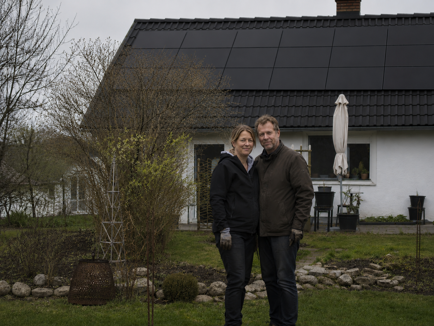 Maria och jens väljer lokalt elavtal i Tibro.